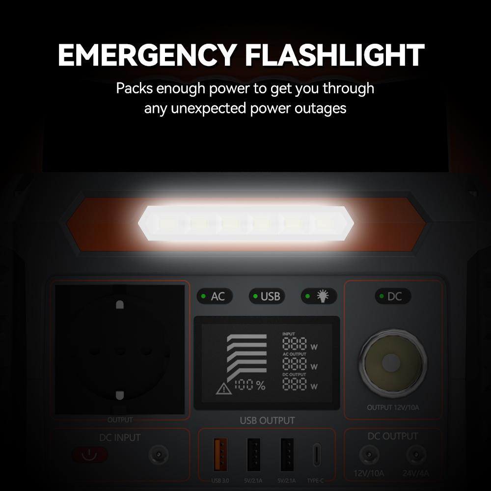 Hot Sale Flashfish Solar Generator Back up Portable Power Station Set Rechargeable Backup With Panel for Emergency