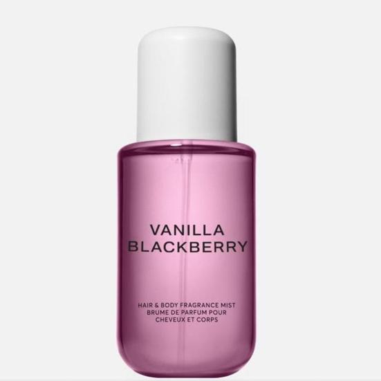 100ML Vanilla Black Berry Fragrance Spray Long Lasting Natural Cream Fruity Fragrance Soothing Scent Neck Wrist Hair Body Liquid Mist Perfume