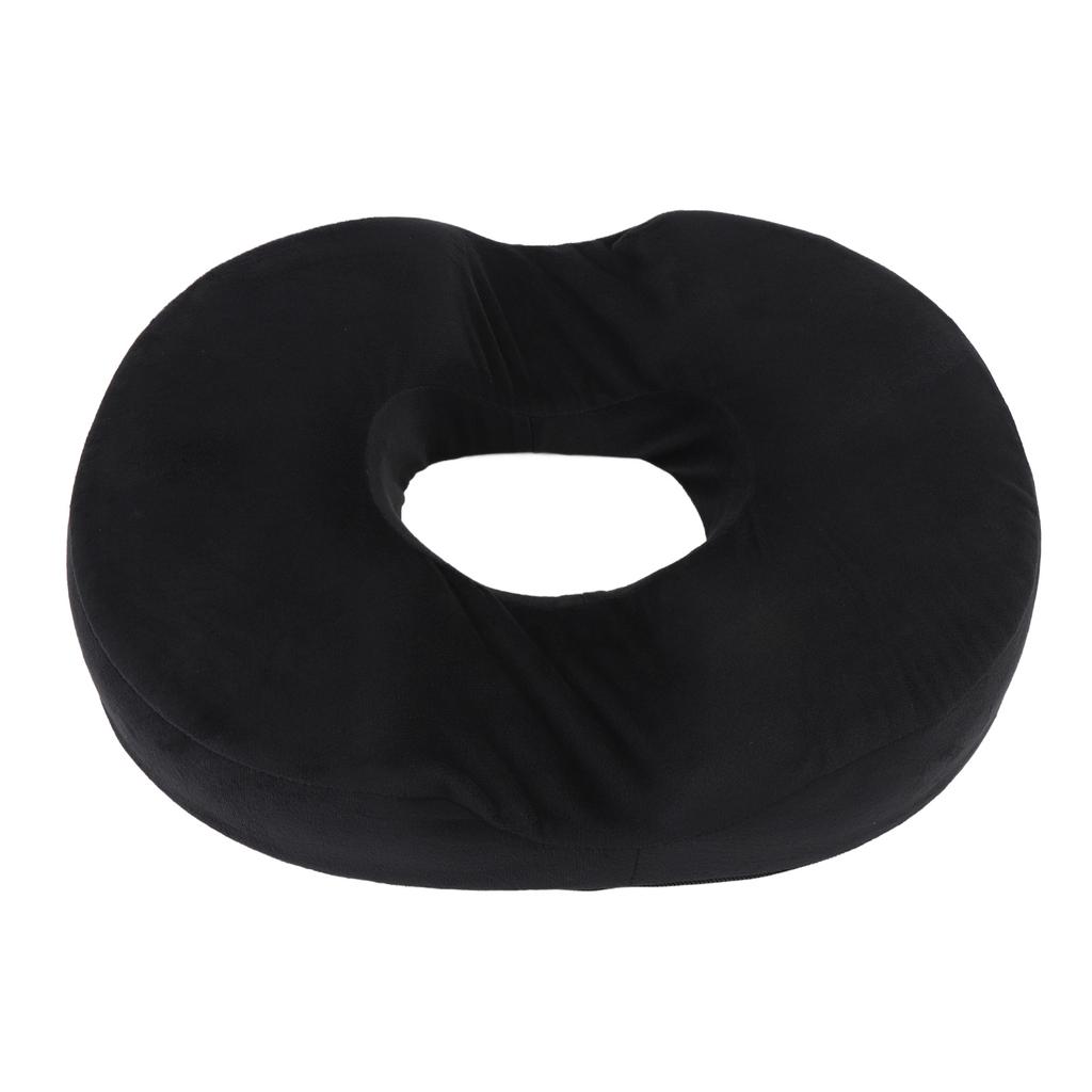Poduszka pączek do siedzenia pianka memory ergonomiczna oddychająca pusta podkładka na poduszkę krzesła biurowego czarna