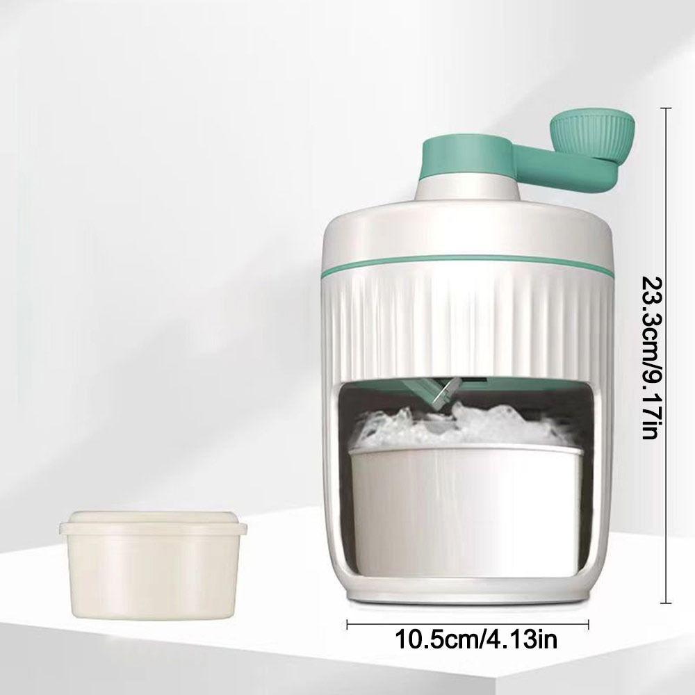 Fast Ice Crushing Ice Crusher Multifunctional Manual Ice Shavers DIY Removable Slushie Maker Machine Kitchen Supplies