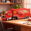 Disney Pixar Αυτοκίνητα και Φορτηγά Σετ Παιχνιδιών Lightning McQueen Mike Uncle The King Cruz 1/43 Μεταλλικό Μοντέλο Φορτηγών Δώρο Πρωτοχρονιάς για Παιδιά