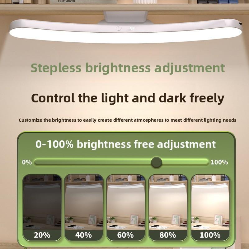 Modern Minimalist Led Desk Lamp With Touch Control And Dimmable Light For Study And Makeup
