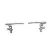 Heavy Duty Laptop Metal Hinge Mechanism For YOGA SLIM7PRO Laptop Screen Hinge Professional Repairs Part Repeated Use