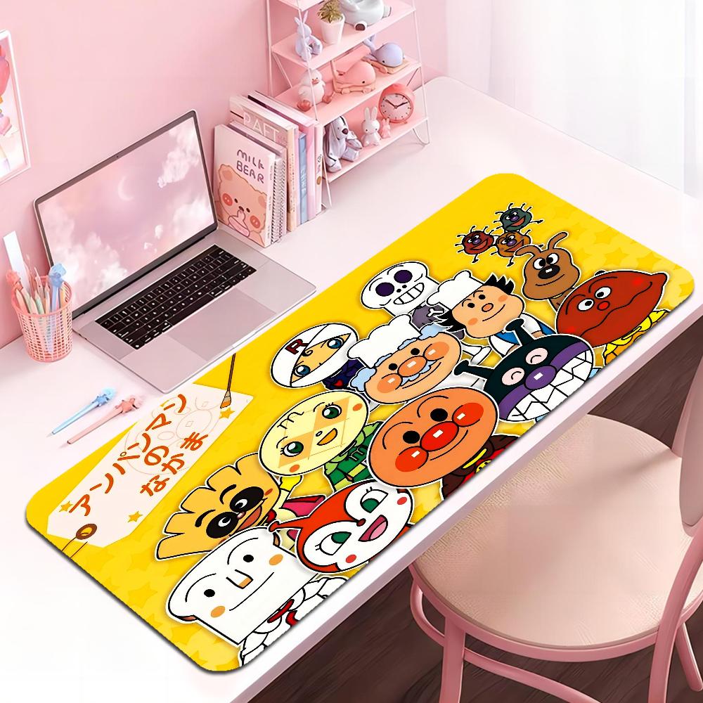 Children Anpanman Non-slip Lockedge Office Student Gaming Thickened Large Writing Pad Non-slip Cushion Mouse Pad For PC Carpet 30x60x0.2cm