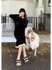 High-End Long Sleeve Knit Sweater Dress - Women's Mid-Length Casual Outerwear