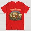 The Walking Bread Unisex 100% Cotton Summer Casual Cool Loose T-Shirt