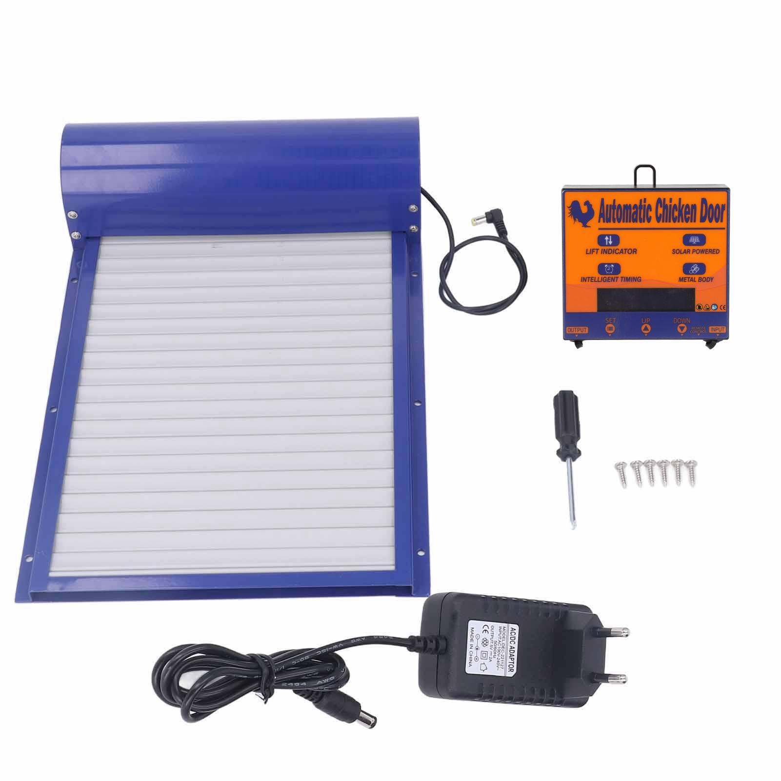 Battery Operated Automatic Chicken Coop Door Auto Chicken Coop Door Opener with Timer