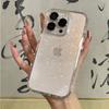 "Glitter Transparent Phone Case for iPhone 11/12/13/14/15/14PRO: Smooth and Dirt-Resistant"