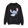Lilo & Stitch Womens/Ladies Reading Lying Down Sweatshirt