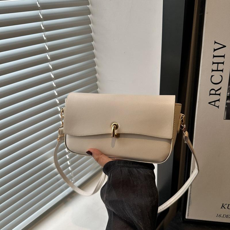 

Модная ретро популярная маленькая квадратная сумка новая текстура сумка через плечо мессенджер простая повседневная женская сумка белый