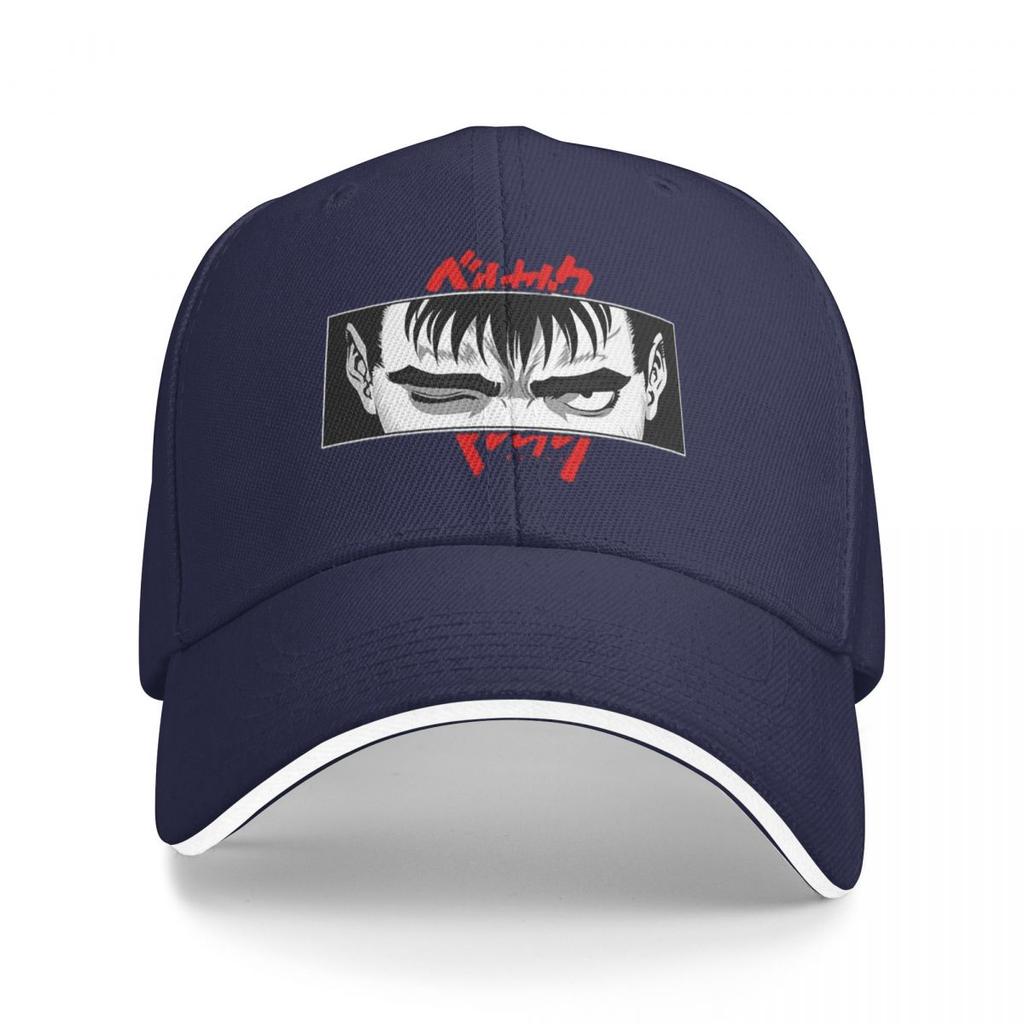 Unisex Czapki z daszkiem Japońskie Anime Berserk Logo Outdoor Streetwear Letnie Sportowe Czapki Baseballowe Hip Hopowa Czapka Casquette Czapki