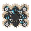Metal Gear Toy 9 Gears Fidget Hand Decompression Toy Stress Relieving Gear for ADHD Autism