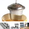 Tea Strainer Set Stainless Steel Easy to Clean for Kettle And Cup