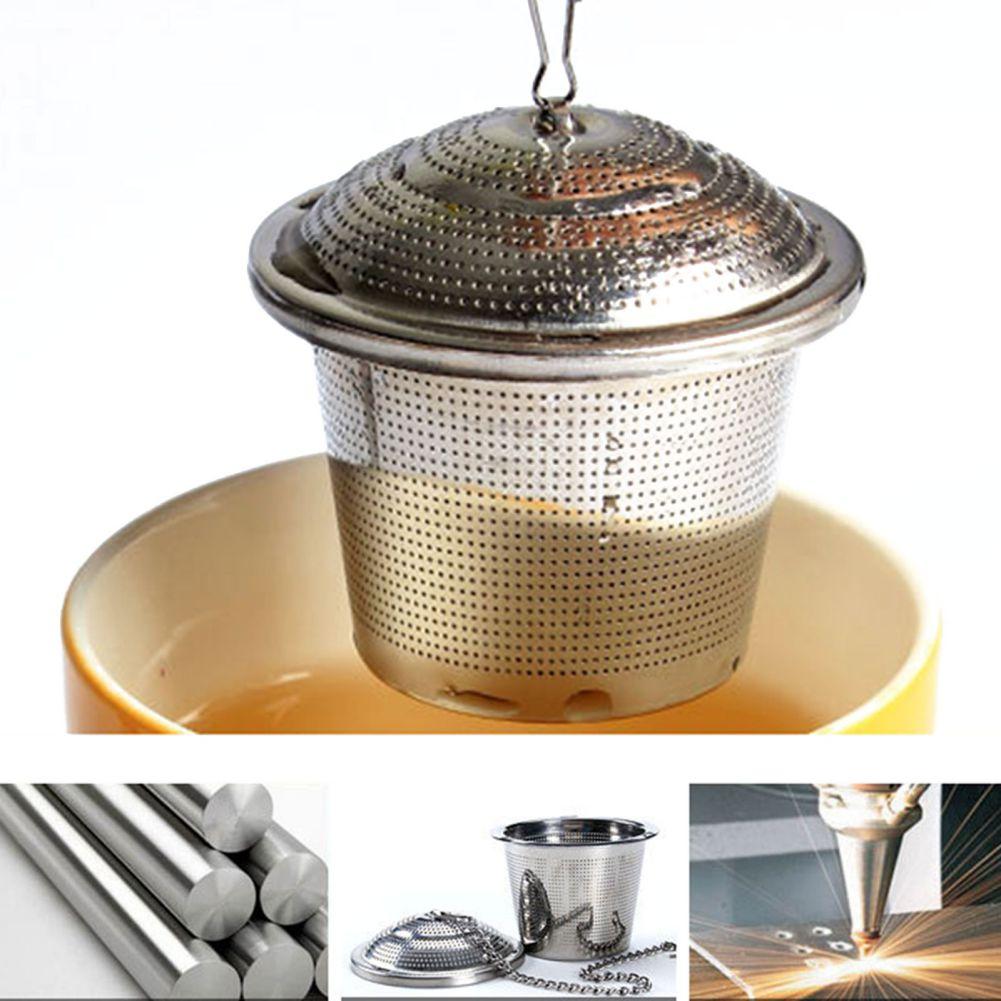 Tea Strainer Set Stainless Steel Easy to Clean for Kettle And Cup