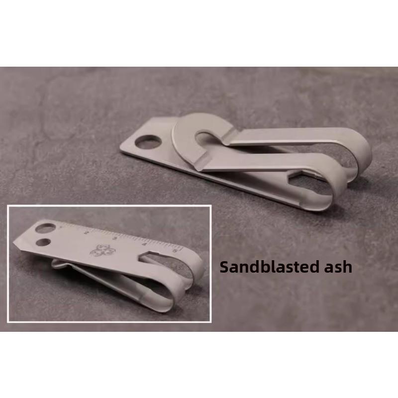 

Многофункциональный кошелек, зажим для кошелька из титанового сплава, зажим для инструментов, зажим для билетов EDC, зажим для банкнот - это просто