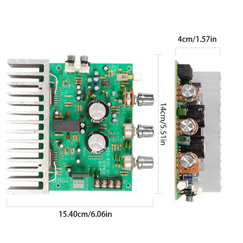 TDA7293 2Channel 100W+100W Highly Power Amplifiers Board Power Wire AC18v35V Amplifiers Module for Home Sound Setups