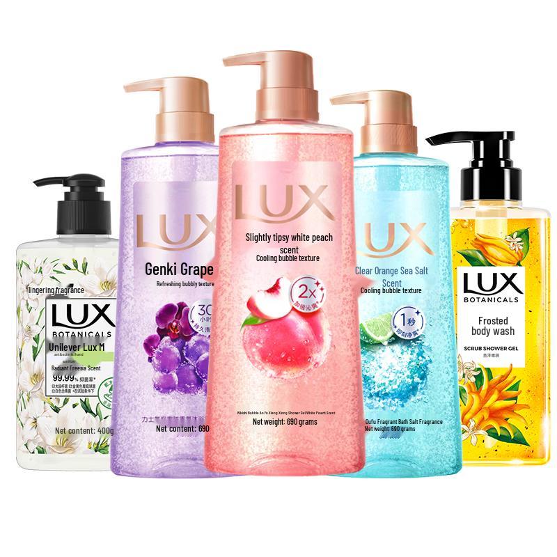LUX Sun Yingsha White Peach Foaming Shower Gel Gift Set