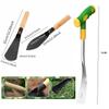 Digging Garlic Gardening Shovel Sturdy Iron Grass Puller Tool Weeding Tool  Agricultural Use