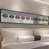 Multi-size Self-adhesive Mosaic Living Room Acrylic Tiles Mirror Sticker Decoration Art Wall Decal