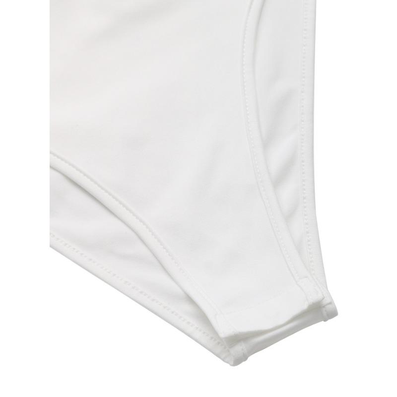 YYFS Women's Fashion Casual Solid Color Print Summer Spring Short Sleeve O-Neck Bodysuits