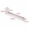 L-shaped Stainless Steel Angle Code Adjustable Load Bearing Right Angle Bracket Connector Furniture Fixer Shelf