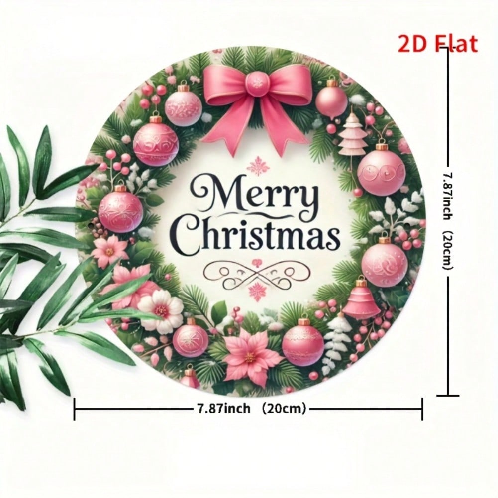 Metal Wall Art Decor Iron Wall Sign Christmas Holiday Decor Home Decor Gift 20x20