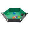 Hexagonal Folding Dice and Sundries Storage Box for Board Games