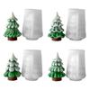 Silicone Moulds Christmas Tree Candle Molds Ornament Molds Epoxy Resin Molds Plasters Molds for Candle Making