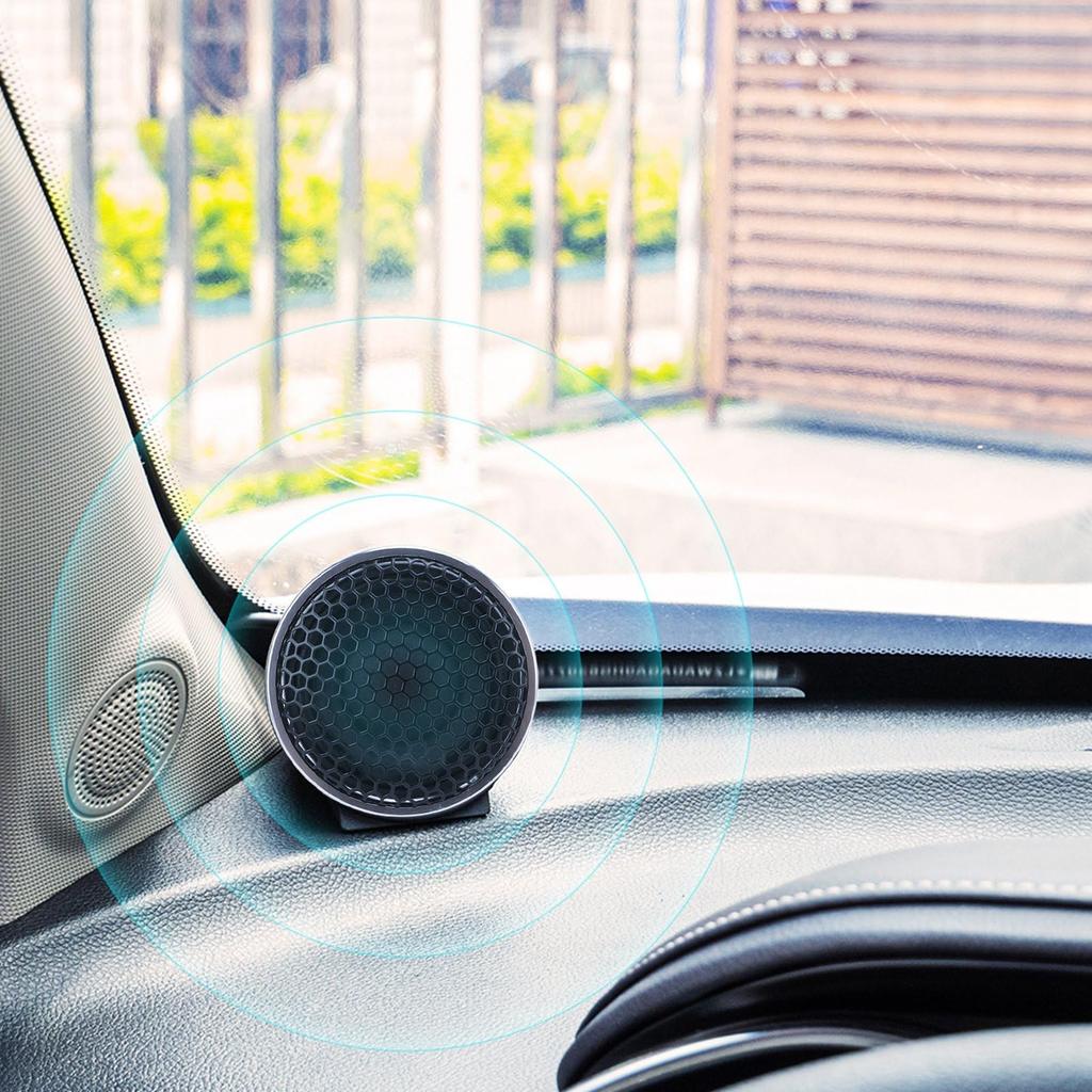 J-ouuo Stredový reproduktor do auta 2,5 palca 110 W 360° Stereo Surround Dobrá kvalita zvuku Hifi Autoreproduktor