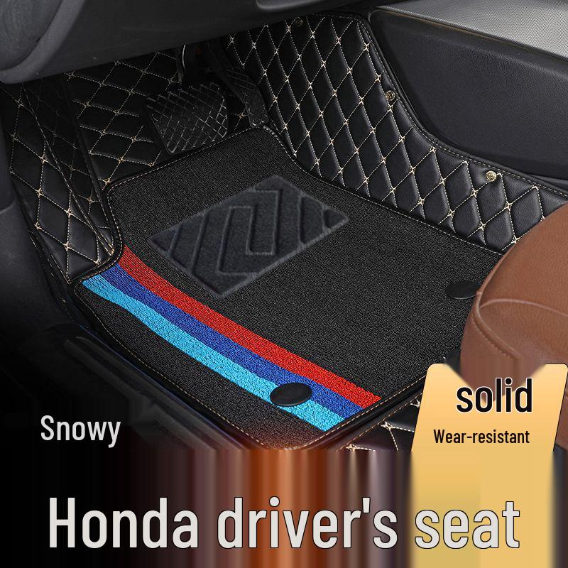 Honda Driver's Floor Mat for XRV, Binzhi, CRV, Haoying, Accord, Xingge, Civic, Fit, Jade, Lingpai, and Xue Ni Si.