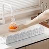 Silicone Sink Splash Guard Non-slip Suction Cup Water Splash Protector Reusable Kitchen Sink Countertop Edge Anti-Splash Shield Board