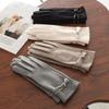 Windproof Women Winter Gloves Velvet Lined Warm Gloves Imitation Cashmere Gloves  for Winter Use