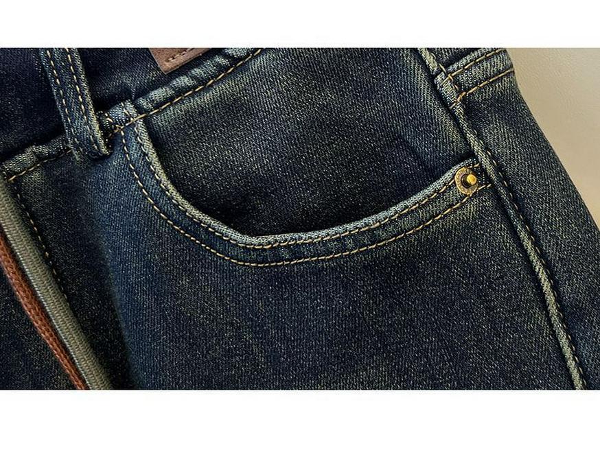 Women's High Waist Retro Wide Leg Jeans - Autumn/Winter 2025 - Plus Size & Petite