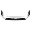 YOFER Style Front Bumper Spoiler Lip + Lower Fog Light Side Vent Splitter Corner Cover For Honda Civic 11th All Models 2022-2024