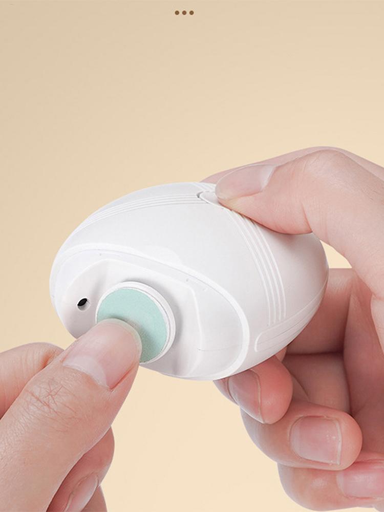 Electric Nail Clipper Grinding and Polishing with Light Automatic Nail Trimmer Rechargeable Nail Cutter Manicure for Baby Adult