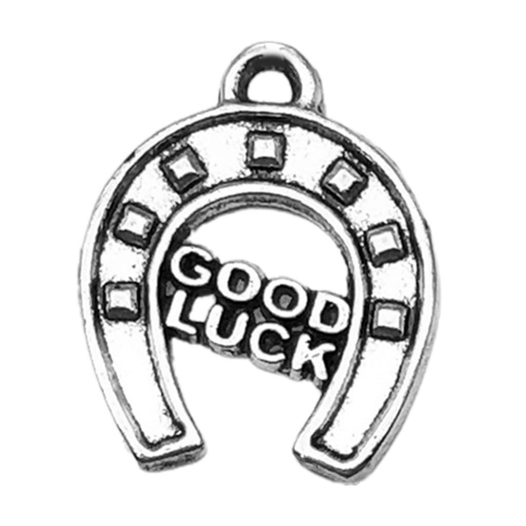 DIY Handmade Western Cowboy Jewelry: Horseshoe, Hat, Cactus Alloy Pendant Bracelet Charm