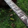 PET Gitarren Einlegeaufkleber Bassgitarrenaufkleber Gitarrenaufkleber Griffbrettaufkleber Kreuz Einlegeaufkleber
