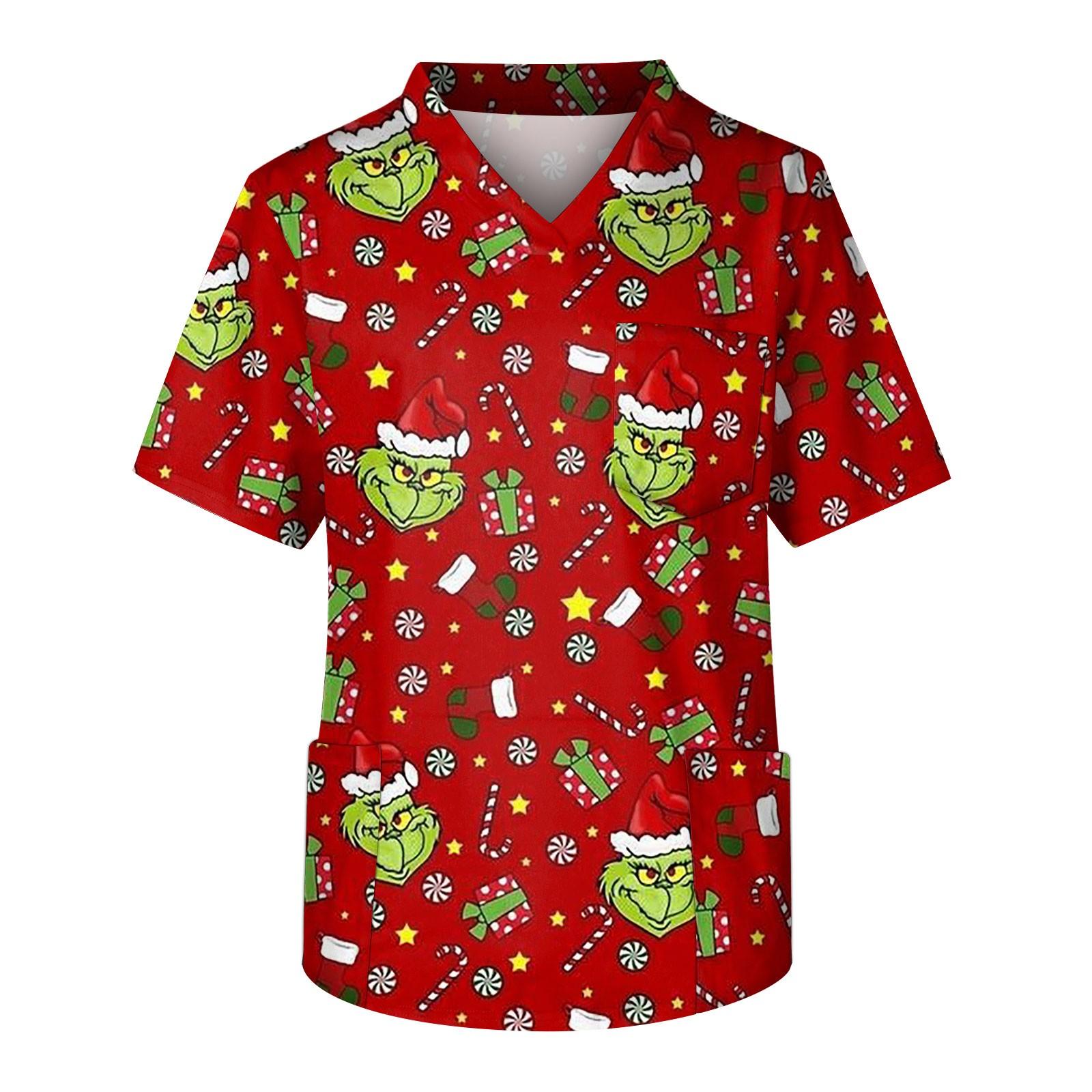 

Мужской топ с коротким рукавом и V-образным вырезом с принтом нагрудного кармана XXXL красный