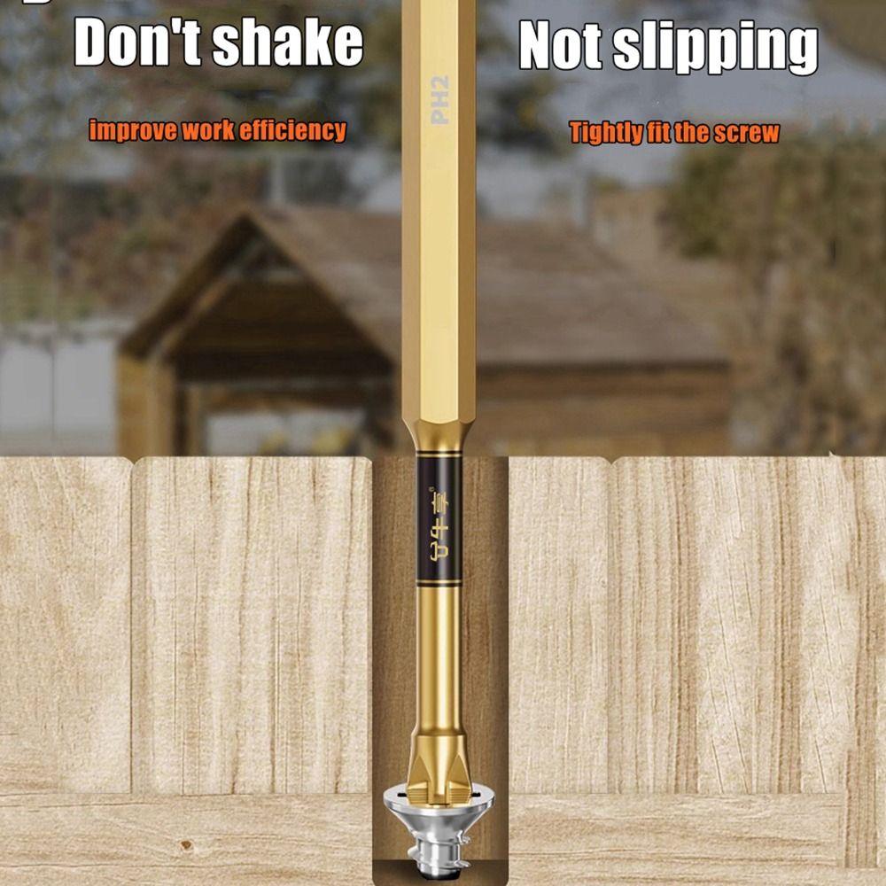 With Magnetizer Cross Head  Bit High Hardness Electric Screwdriver Bit  Screw Driver Hand Tool