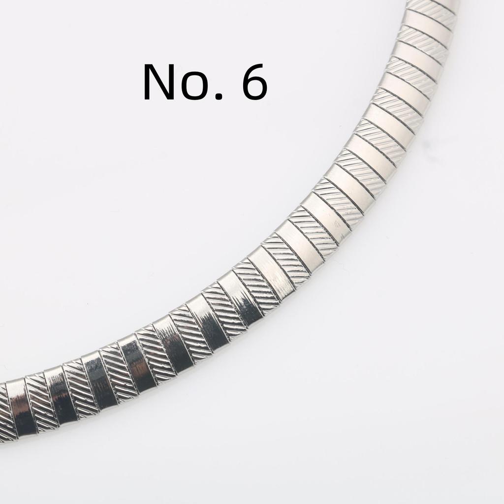 Stainless Steel Cross Heart Choker Necklace for Women