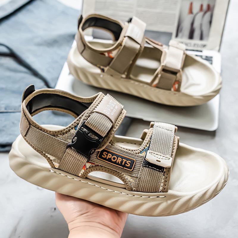 Fashion Fashionable Outdoor Men's Sports Comfortable Anti Slip Water Wading Beach Shoes Summer New Men's Lightweight Thick Soled Sandals