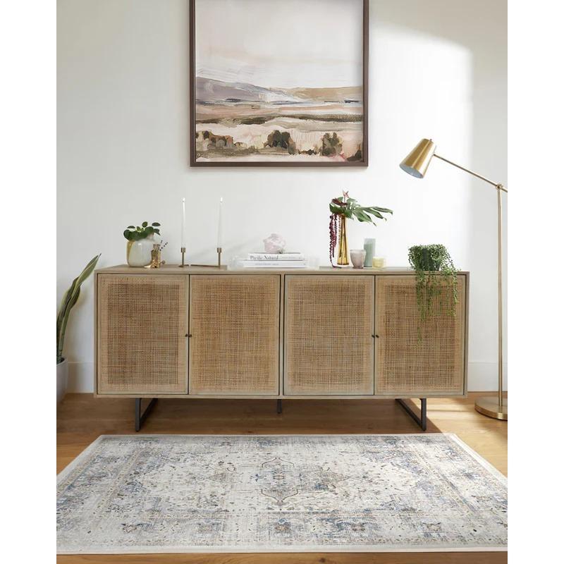 Nordic Ethnic Style Retro Carpet Living Room Decoration Carpets Home Bedroom Non-slip Rug Persian Court Pattern Large Area Mat