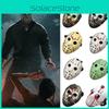 Jason Vs Freddy Halloween Mask Durable Pvc Cosplay Accessory For Party Fun