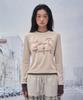 SOMSOC Horse Vane Layered Long Sleeve _Cream