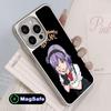 Dagashi Kashi Hotaru Mobile Phone Case for iPhone 17 16 15 14 13 12 11 Air Pro Max Plus Magsafe Silver Plating Colorful Cover