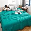 Neue Sommerdecke Überwurfdecke für Bett Leichte dünne Decke für heißes Wetter für Sommer Klimatisierte Steppdecke