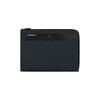 M_Gram Série 4810 Pasta Clutch de Lona e Couro Bolsas Masculinas Azul Preto 127429