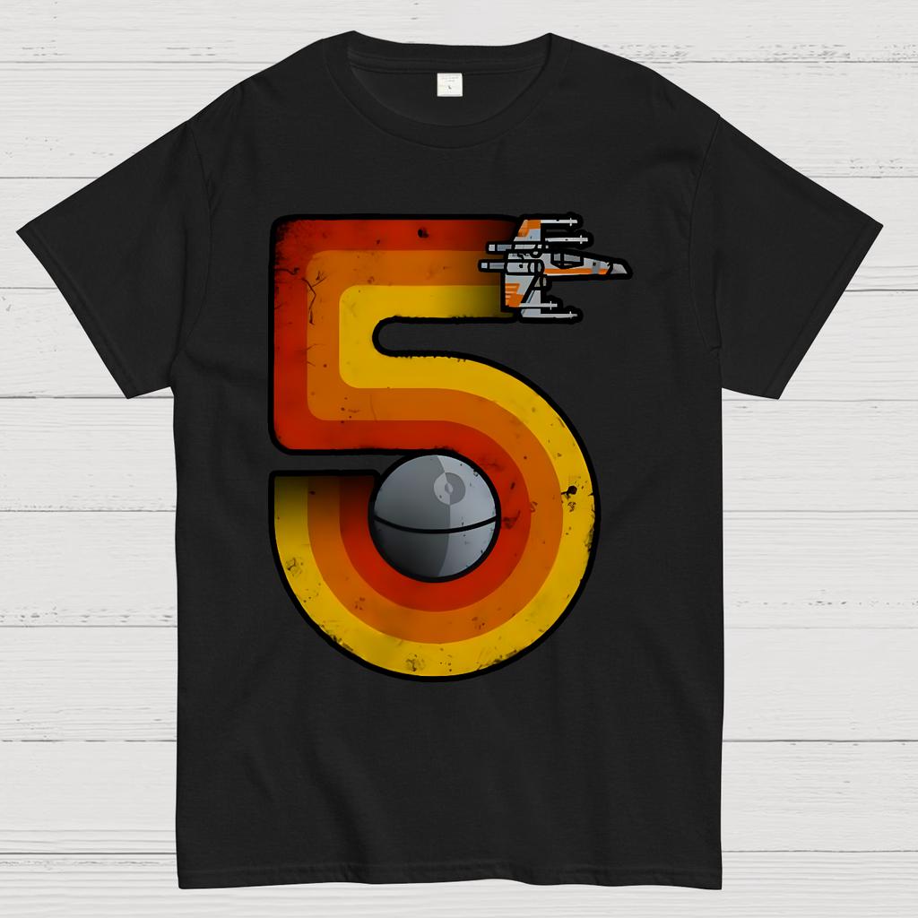 Red Five - Rebel Alliance Unisex 100% Cotton Summer Casual Cool Loose T-Shirt