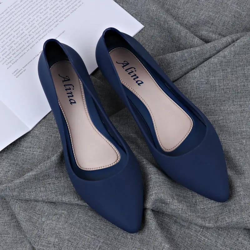 Fashion Pointed Shallow Wedges pumps women shoes 2025 spring autumn shoes women Elegant Casual Work Low heel Slip Casual ladies shoes889