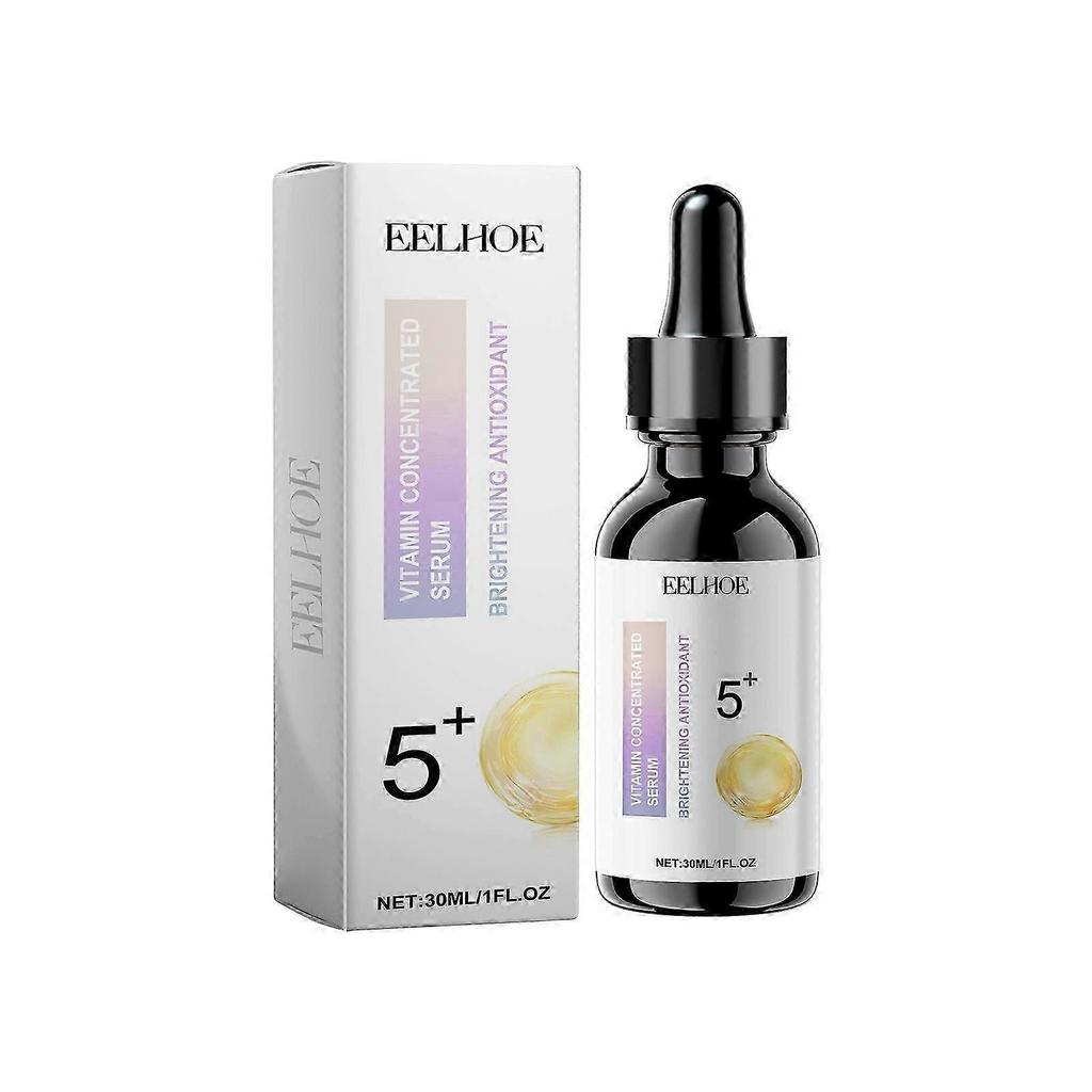 Uppljusande & Reparerande Vitaminserum med Ascorbinsyra, Glutation & Niacinamid Antioxidant, Lystergivande, Minskar ärr, Skonsam för Alla Hudtyper